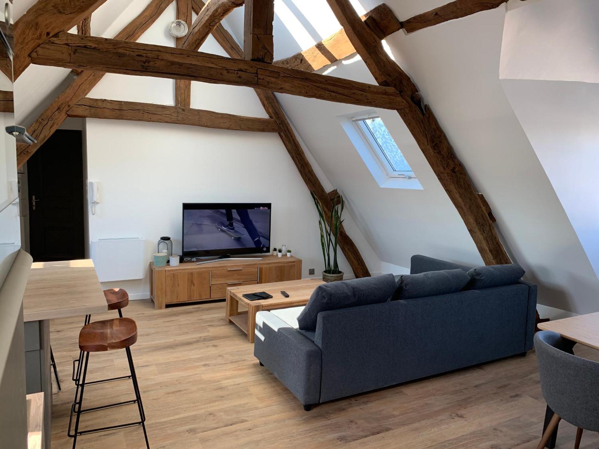 Le Henri IV - Vue Cathedrale, Parking Apartment Руан Екстериор снимка