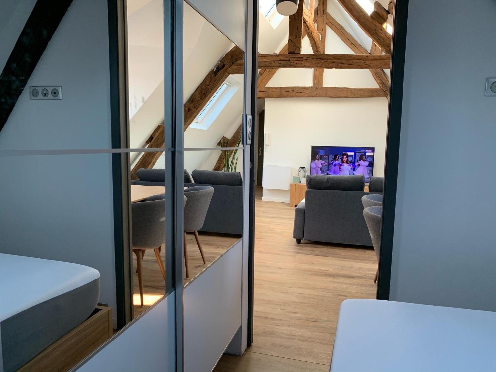 Le Henri IV - Vue Cathedrale, Parking Apartment Руан Екстериор снимка